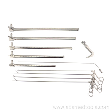 Esophagoscope handle Esophagoscopy ENT instruments